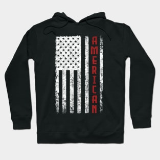 Vintage American Flag Hoodie